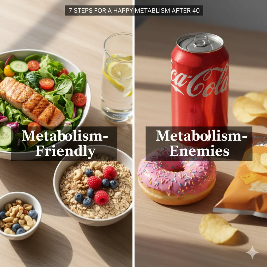 I 7 Passi per un Metabolismo Felice dopo i 40
