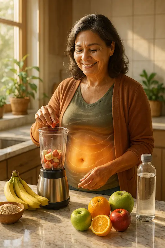 An image symbolizing weight control and healthy metabolism.