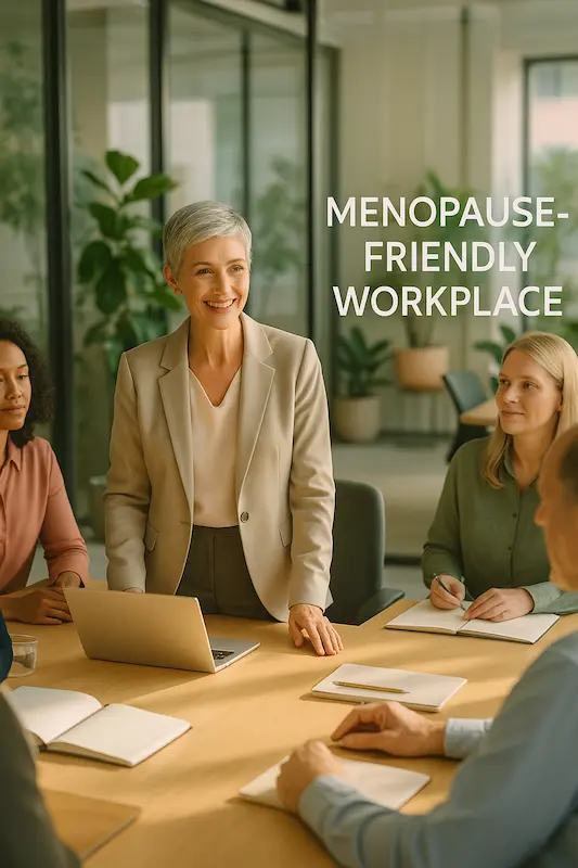 Policy menopausa in azienda: workplace menopause‑friendly, linee guida e vantaggi per produttività ed employer branding