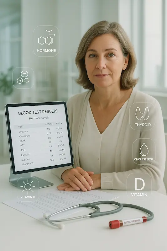 Provette e analisi di laboratorio per screening diagnostico