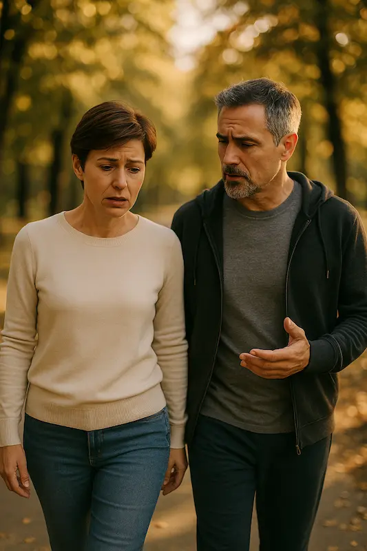 Immagine illustrativa di sintomi e cambiamenti fisiologici