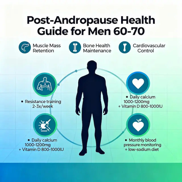 Immagine rappresentativa della fase di post-andropausa