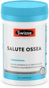 Swisse Ultiboost Salute Ossea - Integratore Naturale con Calcio Citrato, Vitamina D3 e K2