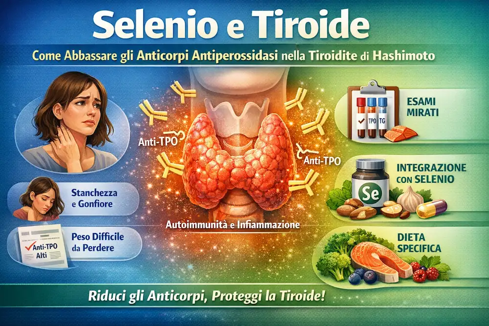 Benessere Over 40 Come Abbassare gli Anticorpi Antiperossidasi nella Tiroidite di Hashimoto