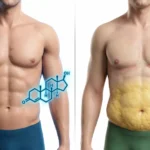 Il legame biologico tra calo del testosterone, perdita muscolare e accumulo di grasso viscerale.